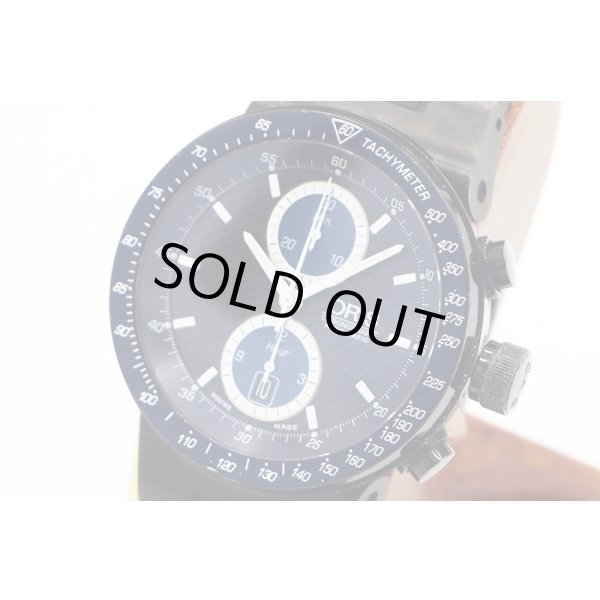 オリス　ウィリアムズ　Ｆ１クロノグラフ　６７３．７５６３　黒文字盤　サイド拡大