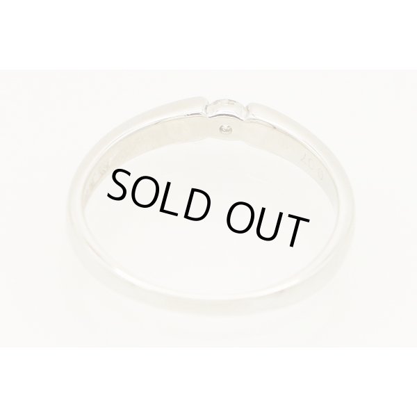 タサキ　PT1000 ダイアイリリング 0.07ct 2.80g　内側