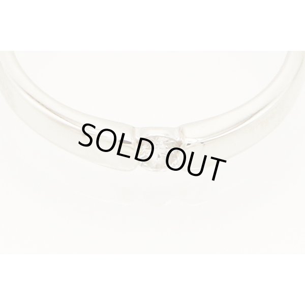 タサキ　PT1000 ダイアイリリング 0.07ct 2.80g　拡大