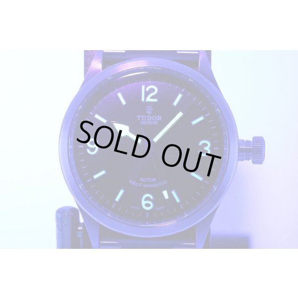 チューダー　ヘリテージ　レインジャー　７９９１０　黒文字盤　ライト