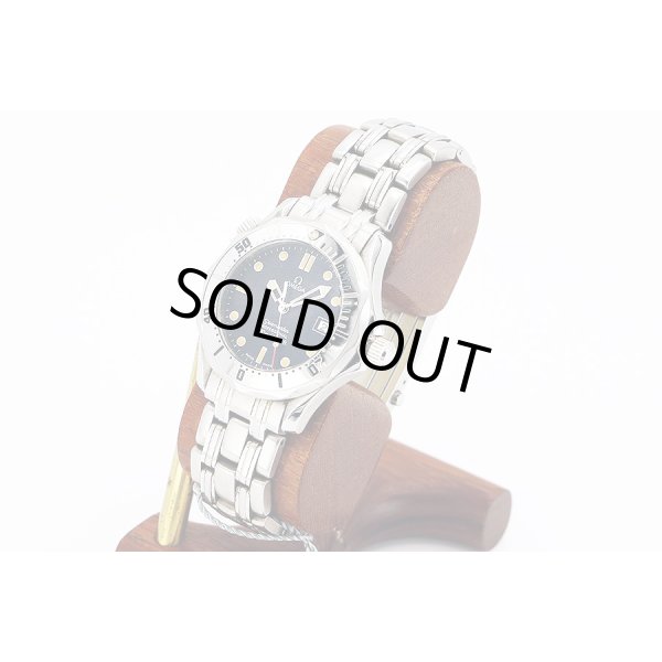 オメガ　シーマスター　２５６２．８０　紺文字盤　サイド