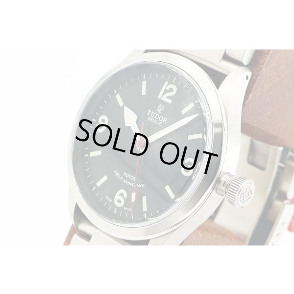 チューダー　ヘリテージ　レインジャー　７９９１０　黒文字盤　サイド拡大