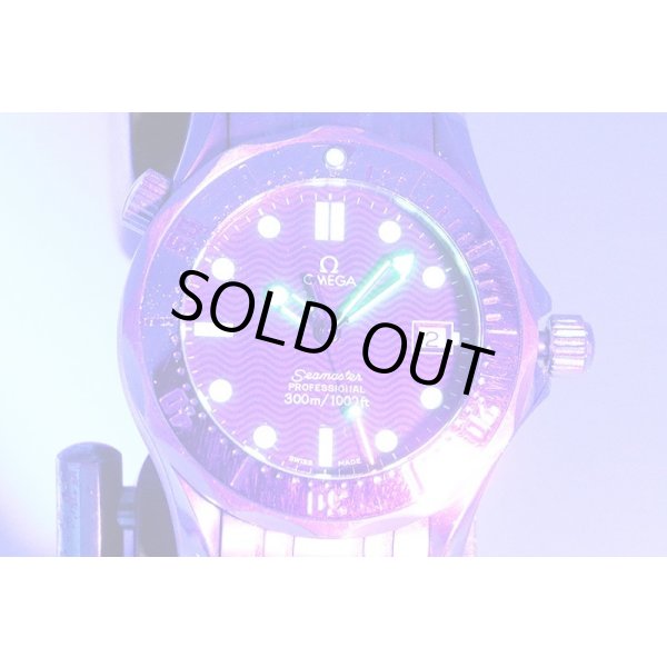 オメガ　シーマスター　２５６２．８０　紺文字盤　ライト