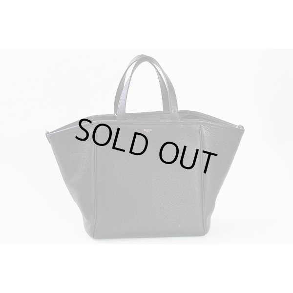 セリーヌ スモール フォールドカバ ブラック　表面(2)