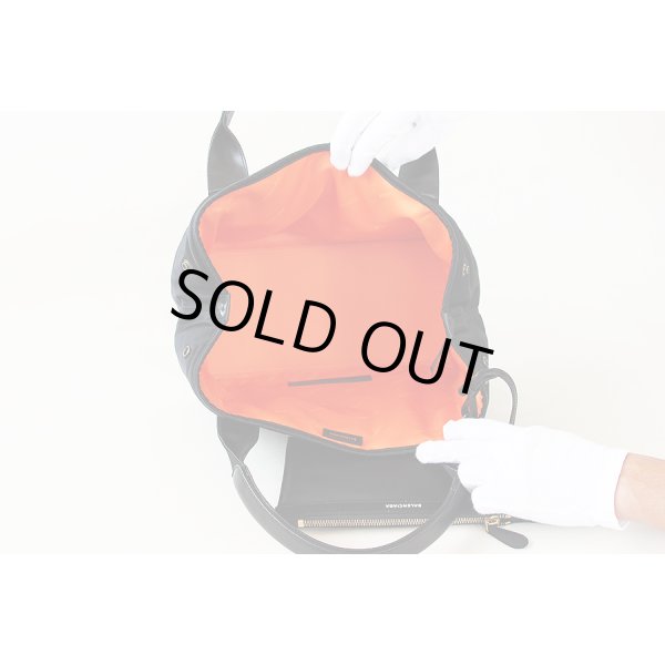 バレンシアガ ネイビー スモールカバス 339933210K41090 ブラック　中身