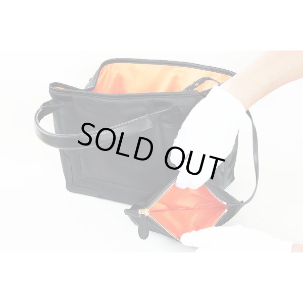 バレンシアガ ネイビー スモールカバス 339933210K41090 ブラック　中身(2)