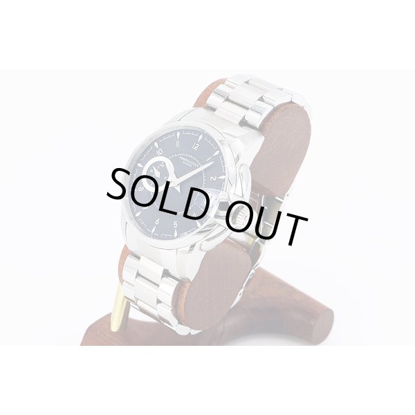 ハミルトン　レイルロード　Ｈ４０６１５０　黒文字盤　サイド