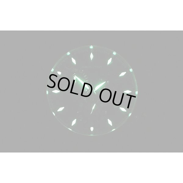 ハミルトン　ジャズマスター　クロノグラフ　Ｈ３７５１２０　黒文字盤　ライト暗闇