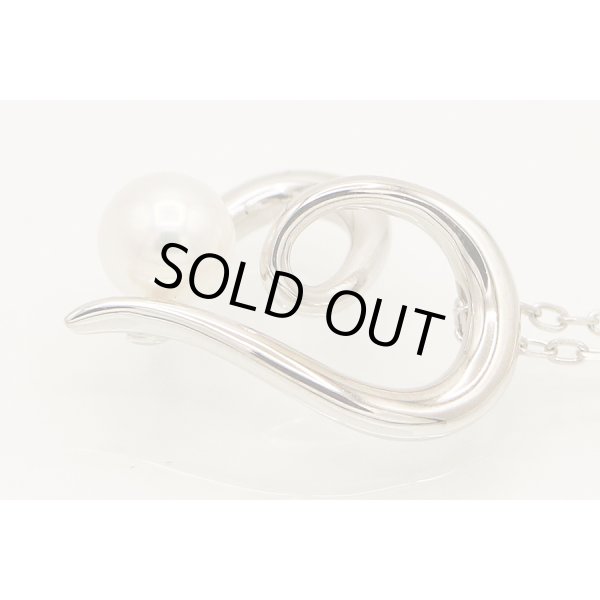 ミキモト　K18WG パールイリペンダントネックレス 6.00mm 5.30g　拡大