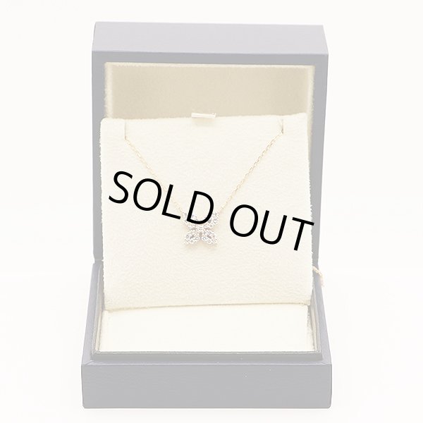 ヴァンドーム　K18PG ダイアイリネックレス 0.40ct 2.60g　箱