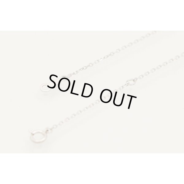 ミキモト　K18WG ダイアイリペンダントネックレス 0.31ct 3.10g　留め具外したイメージ(2)