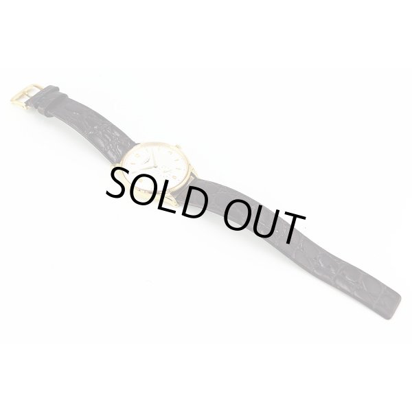 ロンジン　クラシック　Ｌ４．６９３．６　銀文字盤　革ベルト状態　表面