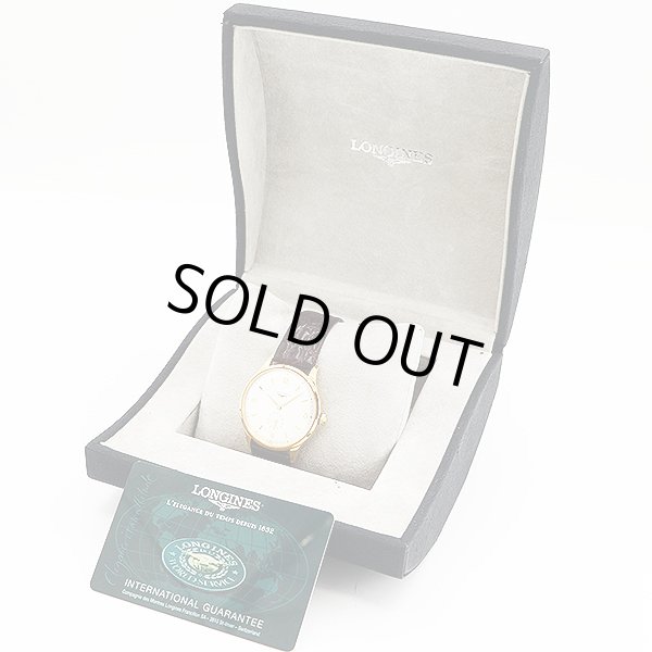 ロンジン　クラシック　Ｌ４．６９３．６　銀文字盤　箱