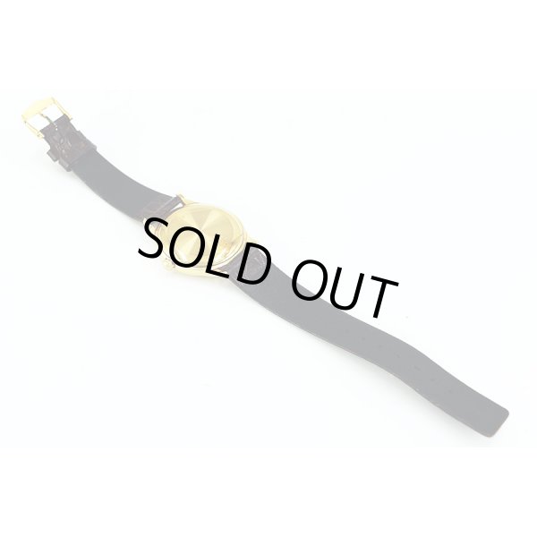 ロンジン　クラシック　Ｌ４．６９３．６　銀文字盤　革ベルト状態　裏面