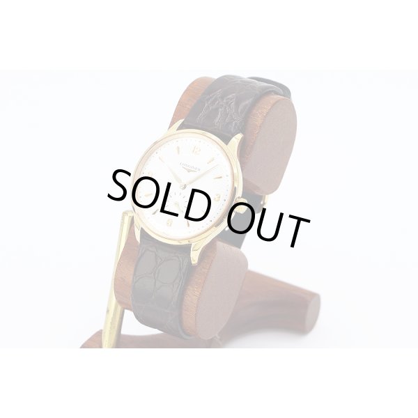 ロンジン　クラシック　Ｌ４．６９３．６　銀文字盤　サイド