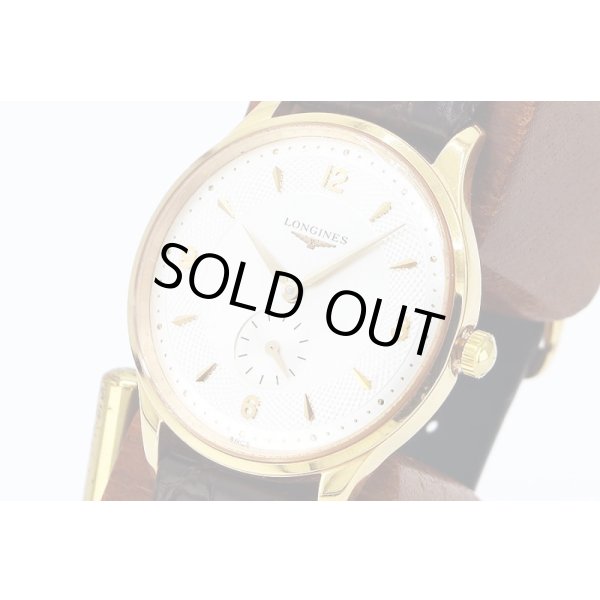 ロンジン　クラシック　Ｌ４．６９３．６　銀文字盤　サイド拡大