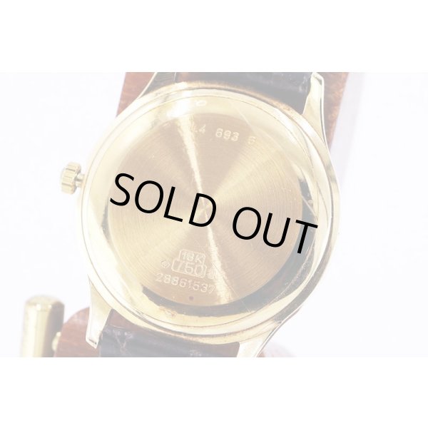 ロンジン　クラシック　Ｌ４．６９３．６　銀文字盤　裏面拡大