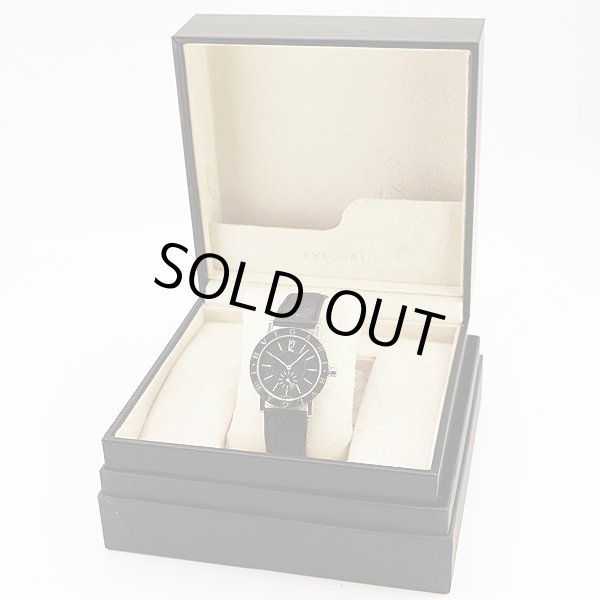 ブルガリ　ブルガリブルガリ　ＢＢ３３ＳＬＰＳ　黒文字盤　箱