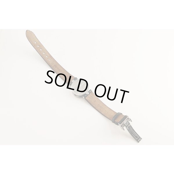 ブルガリ　Ｂ０１　ＢＺ２２　黒文字盤　革ベルト状態　裏面