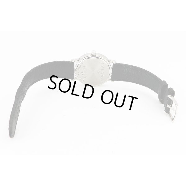 ブルガリ　ブルガリブルガリ　ＢＢ３３ＳＬＰＳ　黒文字盤　革ベルト