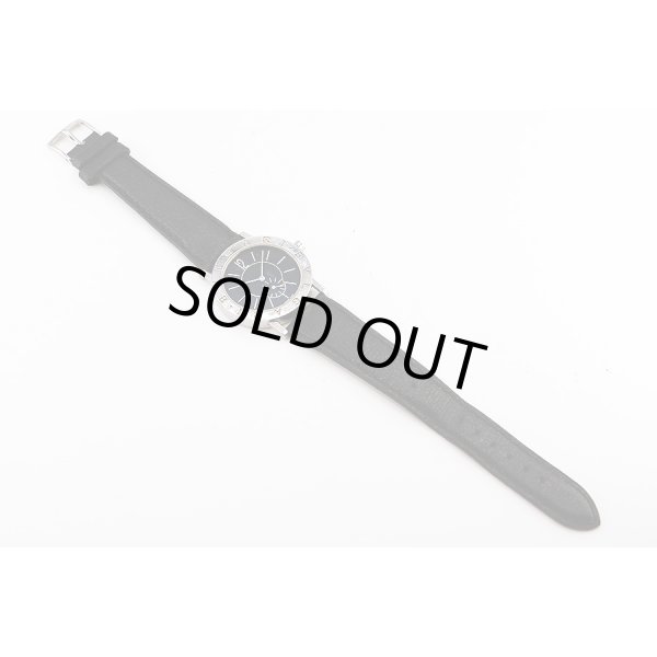 ブルガリ　ブルガリブルガリ　ＢＢ３３ＳＬＰＳ　黒文字盤　革ベルト状態　表面