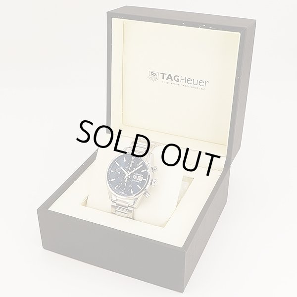 タグホイヤー　カレラ　ＣＢＫ２１１２　青文字盤　箱