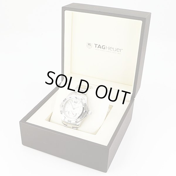 タグホイヤー　アクアレーサー　グランデイト　ＷＡＦ１０１１　銀文字盤　箱