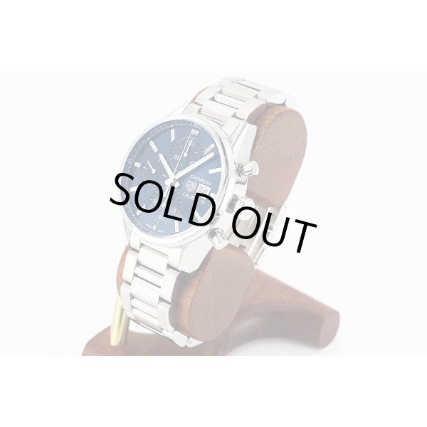 タグホイヤー　カレラ　ＣＢＫ２１１２　青文字盤　サイド