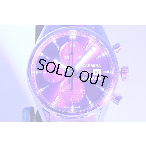 タグホイヤー　カレラ　ＣＢＫ２１１２　青文字盤　ライト