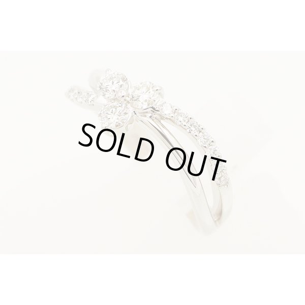 PT900 ダイアイリリング 0.50ct 6.30g　サイド