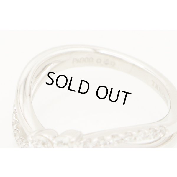 PT900 ダイアイリリング 0.50ct 6.30g　刻印(2)