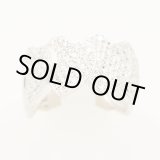 画像: K18WG ダイアイリリング 1.00ct 7.90g