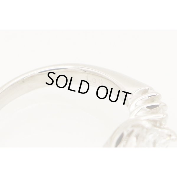 PT900 ダイアイリリング 1.00ct 6.80g　刻印(2)