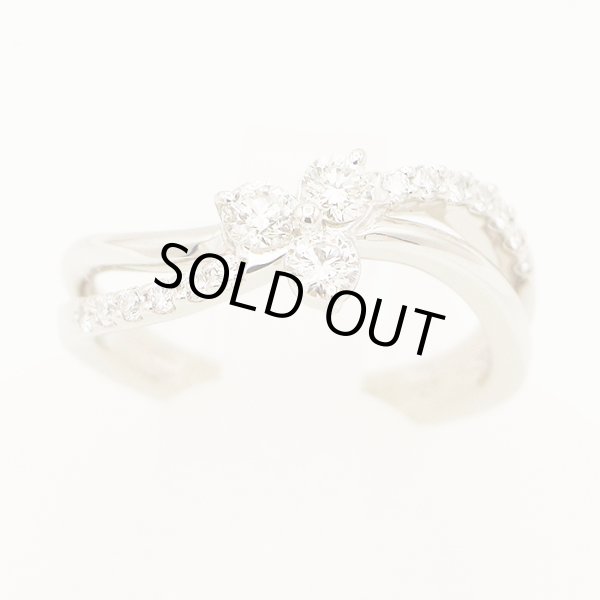 PT900 ダイアイリリング 0.50ct 6.30g