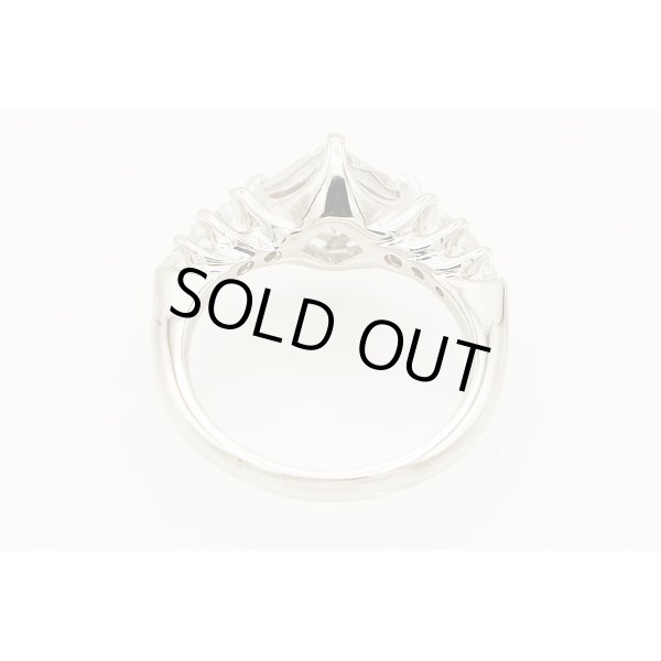 PT900 ダイアイリリング 1.00ct 6.80g　内側