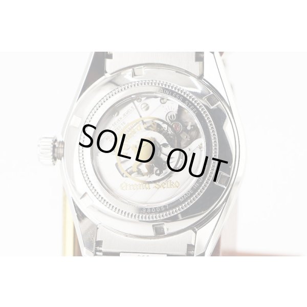 グランドセイコー　ＳＢＧＨ２７１　９Ｓ８５－０１Ｈ０　緑文字盤　限定　裏面拡大