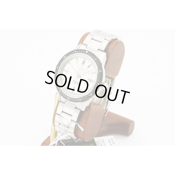 セイコー　プレサージュ　ＳＡＲＸ０６９ 銀文字盤　クラウンクロノ限定　サイド