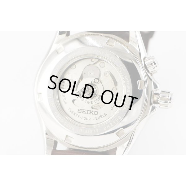 セイコー　アルピニスト　ＳＢＤＣ０９１　６Ｒ３５－００Ｅ０　緑文字盤　裏面拡大