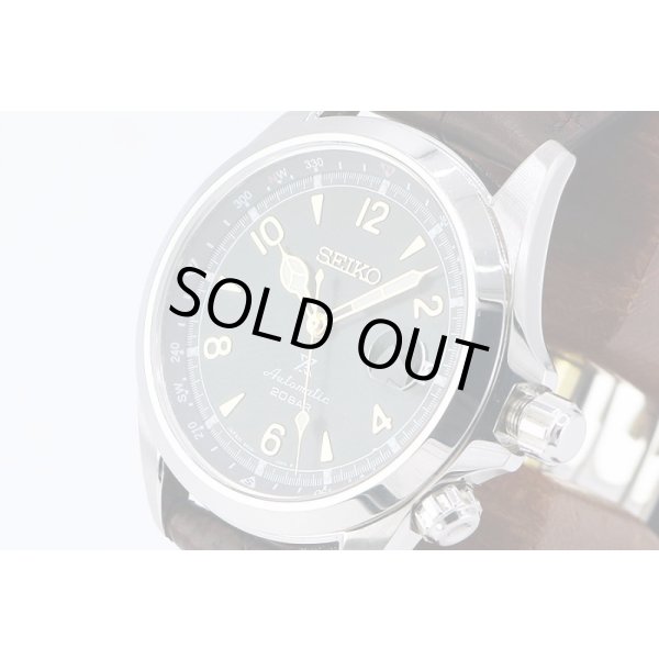 セイコー　アルピニスト　ＳＢＤＣ０９１　６Ｒ３５－００Ｅ０　緑文字盤　サイド拡大