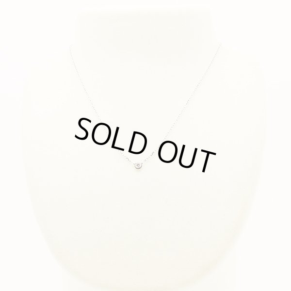 カルティエ　750WG ダムール ネックレス スモールモデル 2.90g　装着イメージ