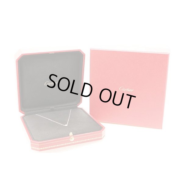 カルティエ　750WG ダムール ネックレス スモールモデル 2.90g　箱