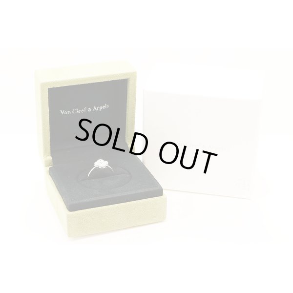 ヴァンクリーフ＆アーペル 750WG スウィートアルハンブラ ダイアイリリング 3.40g　箱