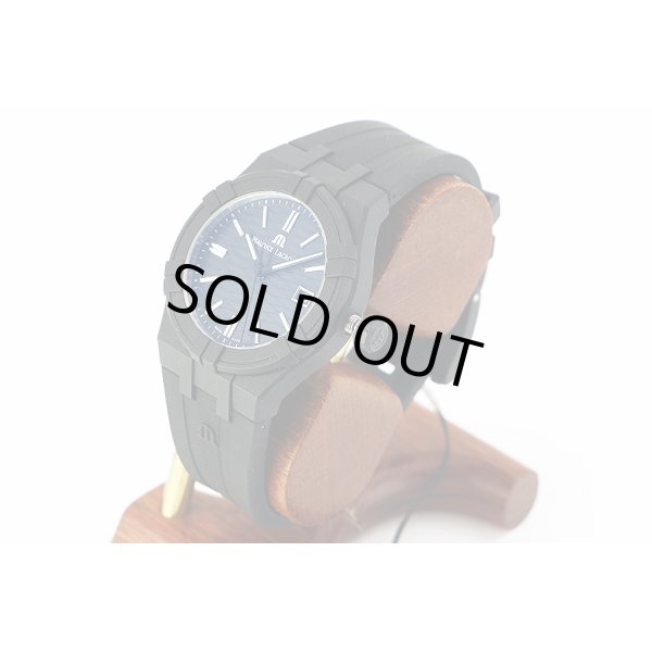 モーリス・ラクロア　アイコン　＃タイド　ＡI２００８　黒文字盤　サイド