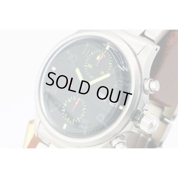 ジン　３５６　フリーガー　黒文字盤　ビームス４５周年限定　サイド拡大