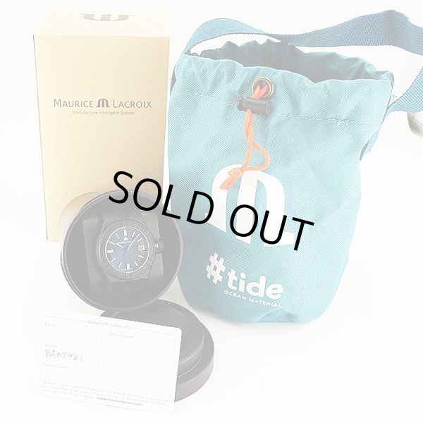 モーリス・ラクロア　アイコン　＃タイド　ＡI２００８　黒文字盤　箱・保証書