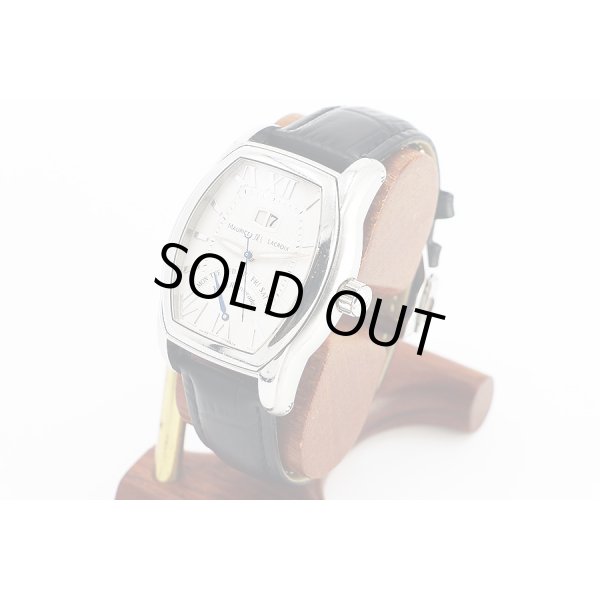 モーリス・ラクロア　トノー　ジュールレトロ　グランデイト　ＭＰ６１９９　銀文字盤　サイド