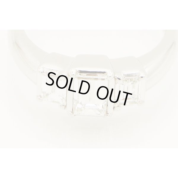 PT900 ダイアイリリング 0.676ct 0.54ct 8.40g　拡大