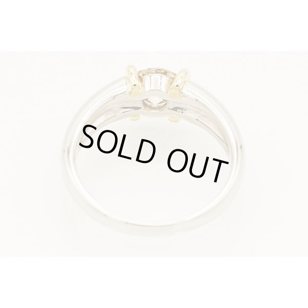 PT900/K18 ダイアイリリング 1.023ct 8.10g　内側