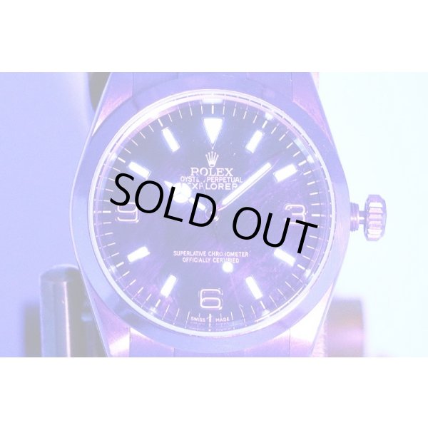 ロレックス　１１４２７０　エクスプローラーI　Ｆ８７４６６７　黒文字盤　ライト