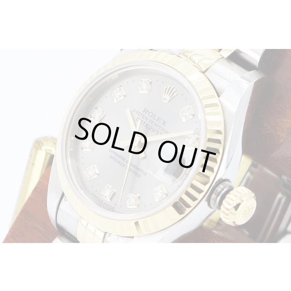 ロレックス　７９１７３Ｇ　 Ａ５３５４４０　グレー文字盤　１０Ｐ　サイド拡大